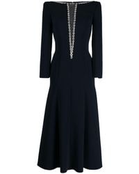 Jenny Packham - Vera Crystal-embellished Dress - Lyst