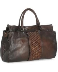 Reptile's House - Braided Leather Tote Bag - Lyst