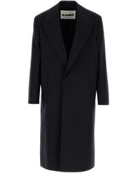 Jil Sander - Tailored Single-Breasted Coat - Lyst