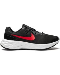 Nike - Revolution 6 Nn "black/university Red" Sneakers - Lyst