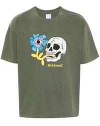 Alchemist - Katoenen T-shirt Met Grafische Print - Lyst