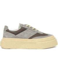 MM6 by Maison Martin Margiela - Baskets Gambetta En Cuir - Lyst