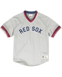 Mitchell & Ness - X Mlb Boston Sox V-Neck Jersey - Lyst