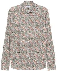 Orian - Overhemd Met Abstract Patroon - Lyst