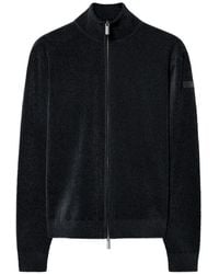 Rrd - Cardigan Zippé En Velours - Lyst