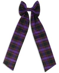 Red(V) - Tartan Bow Hair Accessory - Lyst