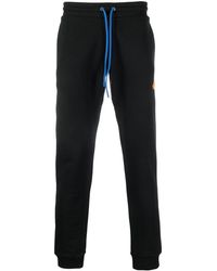 Moncler - Logo-patch Cotton Track Pants - Lyst