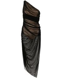 Norma Kamali - Diana Jersey One-shoulder Midi Dress - Lyst