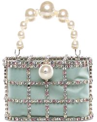 Rosantica - Mini Sac À Ornements En Cristal - Lyst