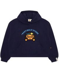 *BABY MILO® STORE BY *A BATHING APE® - Baby Milo Graphic-Print Hoodie - Lyst