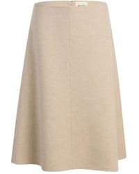 KHAITE - Renta A-Line Skirt - Lyst