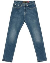 Superdry - Logo-Patch Jeans - Lyst
