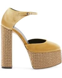 Giuseppe Zanotti - 150Mm Bebe Strass Pumps - Lyst