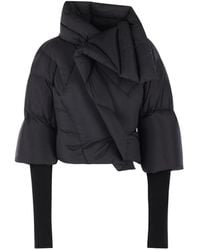 Yehuafan - Quilted Asymmetric Jacket - Lyst