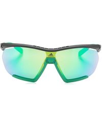 adidas - CMPT Aero Lite Sonnenbrille mit Shield-Gestell - Lyst