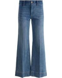 Alice + Olivia - Slay Wide-Leg Jeans - Lyst