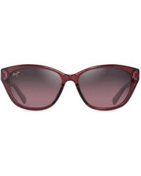Maui Jim - Punono Cat-Eye Frame Sunglasses - Lyst