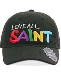 SAINT Mxxxxxx - Embroidered-Logo Baseball Cap - Lyst