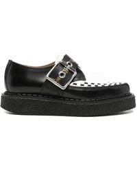 Vivienne Westwood - X George Cox Point Toe Leather Monk Shoes - Lyst