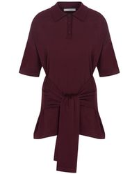 MEGUSTA - Polo Oversize À Détail Noué - Lyst
