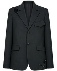 Zadig & Voltaire - Vanille Crystal-Embellished Single-Breasted Blazer - Lyst