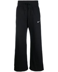 Nike Pantalones de chándal anchos - Negro