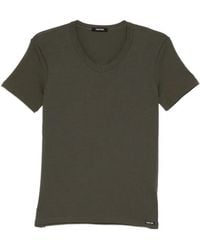 Tom Ford - Logo-Patch T-Shirt - Lyst