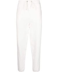 Polo Ralph Lauren - Fleeced Cotton-blend Track Pants - Lyst