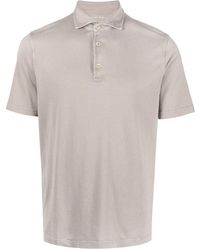 Fedeli - Plain Cotton Polo Shirt - Lyst