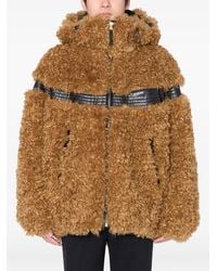 Kolor - Leather-Trimmed Jacket - Lyst