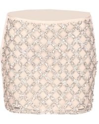 Liu Jo - Jewel Mini Skirt - Lyst