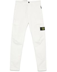 Stone Island - Hose mit Kompass-Patch - Lyst