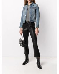 Zadig & Voltaire - Button-Front Denim Jacket - Lyst
