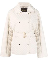 Moorer - Double-Breasted Quilted Jacket - Lyst