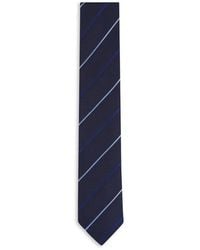 Canali - Cravatta A Righe - Lyst