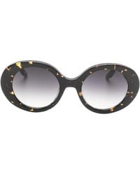 Barton Perreira - Round-Frame Sunglasses - Lyst