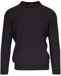 Kiton - Round-Neck Wool Jumper - Lyst