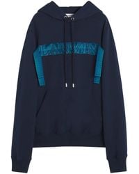 Lanvin - Hoodie Lacet Curb - Lyst