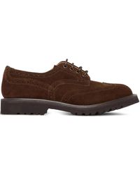 Tricker's - Brogue Lace-Up Shoes - Lyst