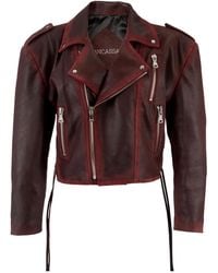 Dan Cassab - Calista Leather Jacket - Lyst