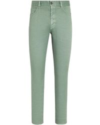 Zegna - Roccia Mid-rise Skinny Jeans - Lyst
