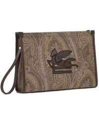 Etro - Paisley Pegasus Clutch Bag - Lyst