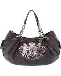 Juicy Couture - Daydreamer Velour Tote Bag - Lyst