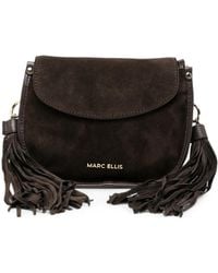 Marc Ellis - Lima M Cm Fringed Suede Shoulder Bag - Lyst