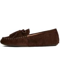 Twinset - Suede Loafers With Fringes - Lyst