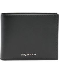 McQueen - Leren Portemonnee - Lyst