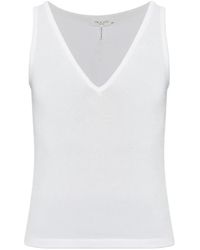 Rag & Bone - V-Neck Sleeveless Top - Lyst