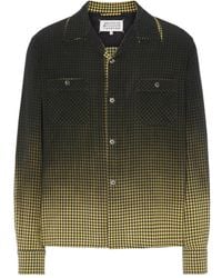 Maison Margiela - Gradient Check-Pattern Shirt - Lyst
