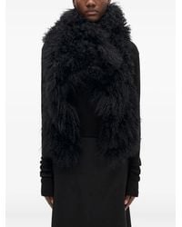 Ann Demeulemeester - Bereta Shearling Waistcoat - Lyst