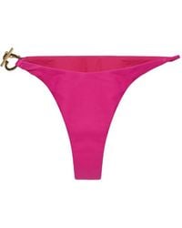 Moschino - Heart-Charm Bikini Bottoms - Lyst
